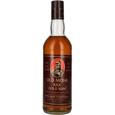 Old Monk XXX Gold Rum - Premium-Indischer Rum 0,7L Old Monk XXX Gold Rum - Premium-Indischer Rum 0,7L