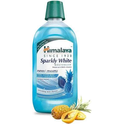 Himalaya Herbals Minz-Weiße Mundspülung - Mundwasser Himalaya Herbals Minz-Weiße Mundspülung - Mundwasser