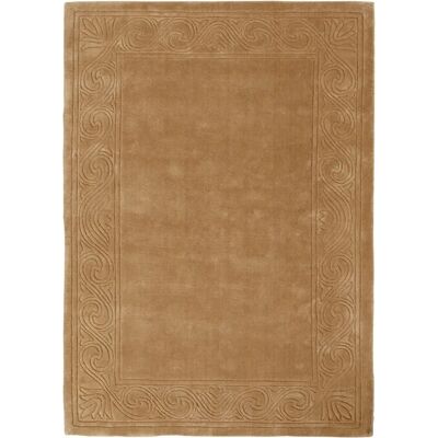 HEINE HOME Beigen Hochflor-Teppich - Rechteckiger Wollteppich HEINE HOME Beigen Hochflor-Teppich - Rechteckiger Wollteppich