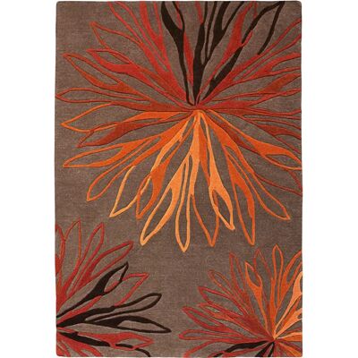HEINE HOME Teppich - Bunt Muster 190x290cm - Moderner Wolle Hochflor-Teppich HEINE HOME Teppich - Bunt Muster 190x290cm - Moderner Wolle Hochflor-Teppich