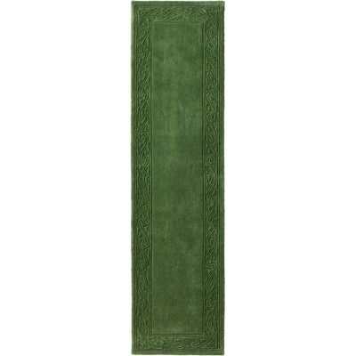 HEINE HOME Wollteppich - 90x160cm, Grün, Hochflor, Rechteck - Teppich HEINE HOME Wollteppich - 90x160cm, Grün, Hochflor, Rechteck - Teppich