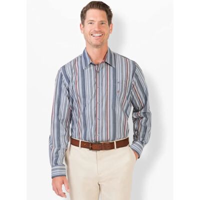 MARCO DONATI Modell 41/42 Blau gestreift Hemd MARCO DONATI Modell 41/42 Blau gestreift Hemd
