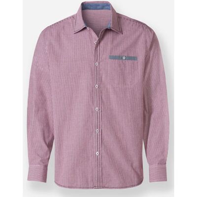 CATAMARAN Herren Weiß & Dunkelrot Karierter Slim Fit Hemd - Hemden CATAMARAN Herren Weiß & Dunkelrot Karierter Slim Fit Hemd - Hemden