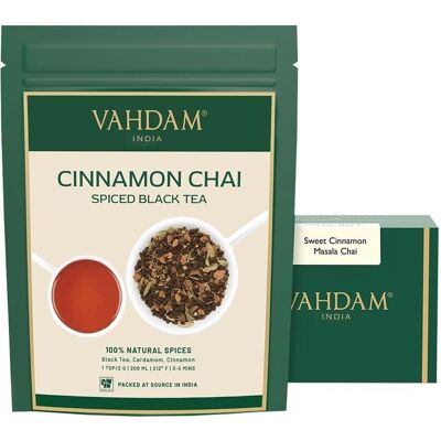 Vahdam Teas Té Masala de Canela - 200g Vahdam Teas Té Masala de Canela - 200g
