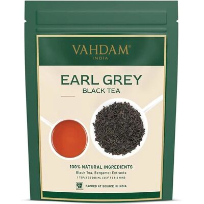 Vahdam Teas Thé Earl Grey Agrumes - 454 g - Publicité Vahdam Teas Thé Earl Grey Agrumes - 454 g - Publicité