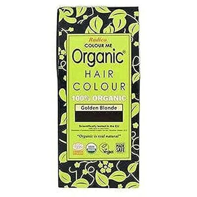 Tinte de cabello orgánica rubia dorada - Radico Tinte de cabello orgánica rubia dorada - Radico