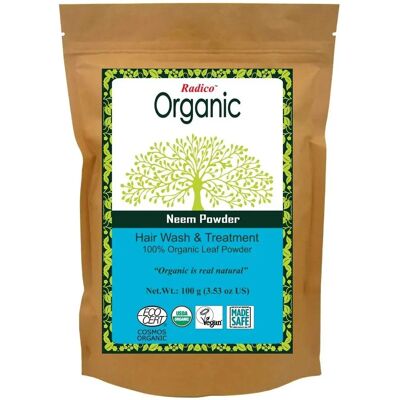 Bio prášek neem Radico - Péče o vlasy - 100 g Bio prášek neem Radico - Péče o vlasy - 100 g