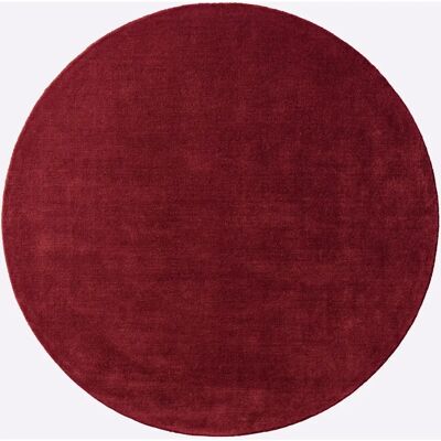 HEINE HOME 60x90cm Bordeaux Wolle Teppich - Teppich HEINE HOME 60x90cm Bordeaux Wolle Teppich - Teppich