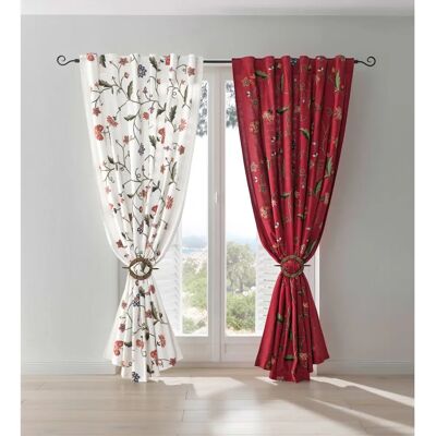 HEINE HOME Vorhang 225cm x 130cm, Multifunktionsband, Bunt - Gardine HEINE HOME Vorhang 225cm x 130cm, Multifunktionsband, Bunt - Gardine