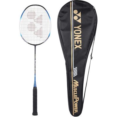 Yonex Muscle Power 22LT - Noir Bleu - Badminton Racket - Publicité Yonex Muscle Power 22LT - Noir Bleu - Badminton Racket - Publicité