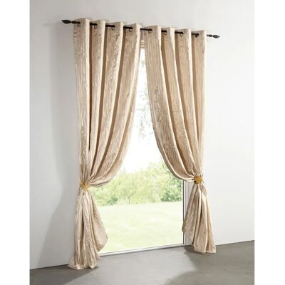 Helline Home Gouden Gordijnhouder - Luxe aluminium afwerking Helline Home Gouden Gordijnhouder - Luxe aluminium afwerking