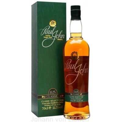Paul John Classic Select Cask 0,7l 55,2% Paul John Classic Select Cask 0,7l 55,2%