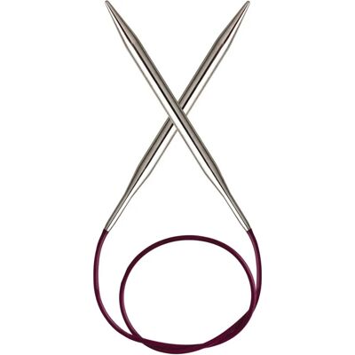 Aghi circolari Nova Metal KnitPro - 40cm, 3mm Aghi circolari Nova Metal KnitPro - 40cm, 3mm