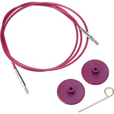 Cabo para agulhas intercambiáveis KnitPro 76cm Cabo para agulhas intercambiáveis KnitPro 76cm
