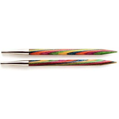 Pontas de crochê circulares de madeira KnitPro Symfonie - 6mm - Multicolor Pontas de crochê circulares de madeira KnitPro Symfonie - 6mm - Multicolor