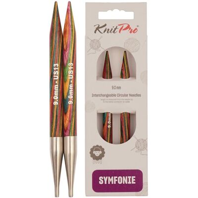Agulhas KnitPro Symfonie - 9,00 mm (20410) Agulhas KnitPro Symfonie - 9,00 mm (20410)