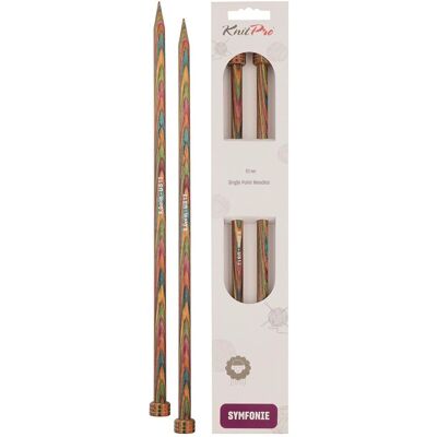Knit Pro Symfonie 9mm Houten Breinaalden - 25cm Knit Pro Symfonie 9mm Houten Breinaalden - 25cm