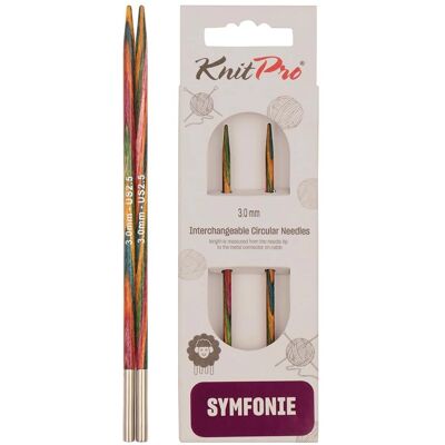 Knit Pro Symfonie Interchangeable Circular Birk 3mm 10cm - Knitting Needle Knit Pro Symfonie Interchangeable Circular Birk 3mm 10cm - Knitting Needle