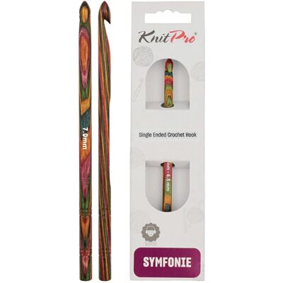 KnitPro Symfonie Haken 15cm 7,00mm - Hakenhaak KnitPro Symfonie Haken 15cm 7,00mm - Hakenhaak