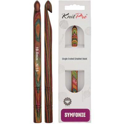 KnitPro Symfonie 10mm Häkelnadeln - Häkelnadeln KnitPro Symfonie 10mm Häkelnadeln - Häkelnadeln