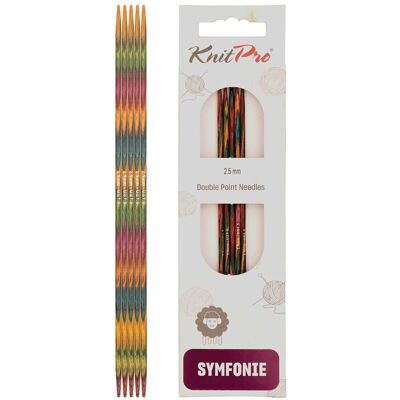 KnitPro Symfonie Björk 10cm 2,50mm - Stickor KnitPro Symfonie Björk 10cm 2,50mm - Stickor