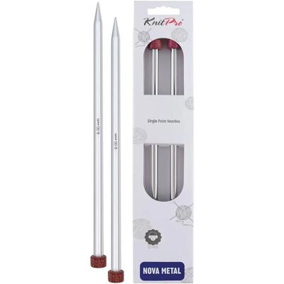 KnitPro Nova Metal - Latón 35cm - US13 Agujas de tejer KnitPro Nova Metal - Latón 35cm - US13 Agujas de tejer