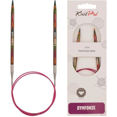 KnitPro Symfonie Wood 5.0mm/80cm KnitPro Symfonie Wood 5.0mm/80cm