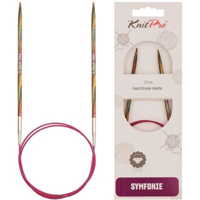 KnitPro Symfonie Birk 100cm US5 - Agulha de tricô KnitPro Symfonie Birk 100cm US5 - Agulha de tricô