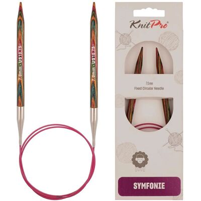 Aiguilles à Tricoter Circulaires KnitPro Symfonie Bois 100cm US7.75 - Aiguilles à Tricoter Aiguilles à Tricoter Circulaires KnitPro Symfonie Bois 100cm US7.75 - Aiguilles à Tricoter
