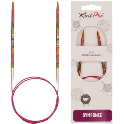 KnitPro Symfonie Bouleau 150cm US7 Aiguilles à tricoter KnitPro Symfonie Bouleau 150cm US7 Aiguilles à tricoter