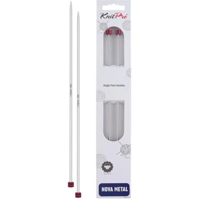 KnitPro - Nova Metal - 30cm - Knitting needle KnitPro - Nova Metal - 30cm - Knitting needle