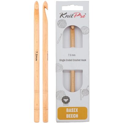 KnitPro - Basix - Birch - 7.00 mm - Crochet Hook KnitPro - Basix - Birch - 7.00 mm - Crochet Hook