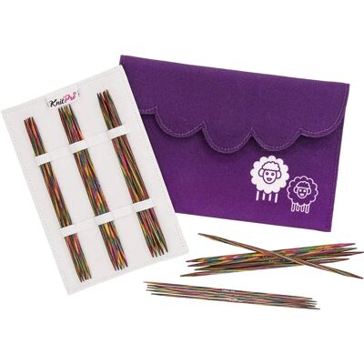 Set de agujas de doble punta de madera Knit Pro - Multicolor - Accesorios para tejer Set de agujas de doble punta de madera Knit Pro - Multicolor - Accesorios para tejer