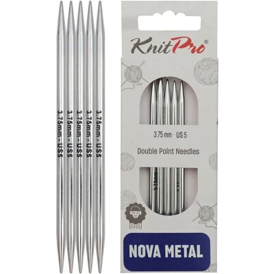 KnitPro Nova Doppelspitzen Nadeln - 15cm KnitPro Nova Doppelspitzen Nadeln - 15cm