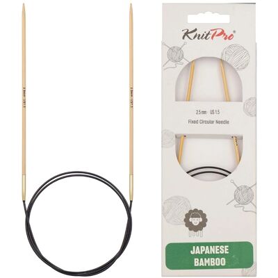 KnitPro - Bamboo Rundstickor - 40cm - 2.5mm - Needle KnitPro - Bamboo Rundstickor - 40cm - 2.5mm - Needle
