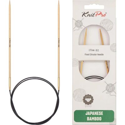 KnitPro - Bamboo Rundstickor 100cm 2.75mm - Aguja para tejer KnitPro - Bamboo Rundstickor 100cm 2.75mm - Aguja para tejer