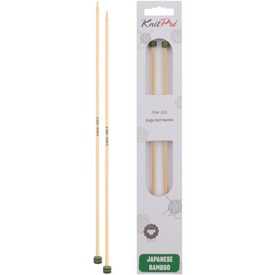 KnitPro - Bamboo - 30 cm - 3.00 mm - Agujas de tejer KnitPro - Bamboo - 30 cm - 3.00 mm - Agujas de tejer