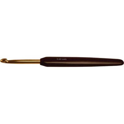 KnitPro Crochet Hook - Gold and Black - 15cm x 7mm - Crochet Hook KnitPro Crochet Hook - Gold and Black - 15cm x 7mm - Crochet Hook