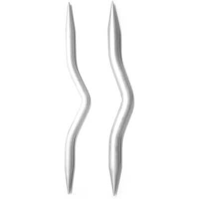 KnitPro Gris 6mm 8mm Ensemble d'aiguilles en aluminium KnitPro Gris 6mm 8mm Ensemble d'aiguilles en aluminium
