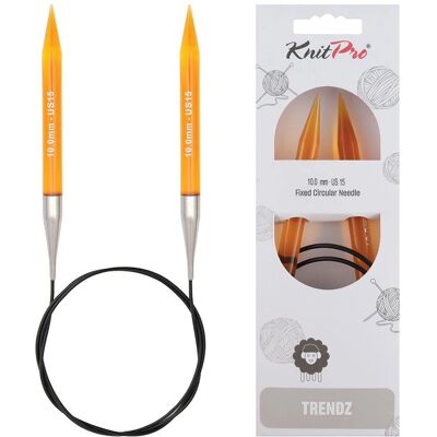 Aiguilles circulaires KnitPro Orange - 80cm / 10mm - Aiguilles à tricoter Aiguilles circulaires KnitPro Orange - 80cm / 10mm - Aiguilles à tricoter