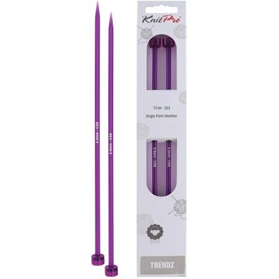 KnitPro Aiguilles à Tricoter Violet 25cm US8 KnitPro Aiguilles à Tricoter Violet 25cm US8