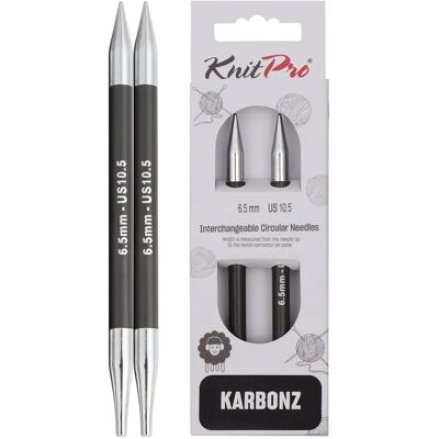 Aiguilles Circulaires Interchangeables KnitPro - Multicolores - 6,5 mm - Publicité Aiguilles Circulaires Interchangeables KnitPro - Multicolores - 6,5 mm - Publicité