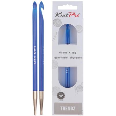 KnitPro - Trendz - Blue - 6.50mm - Crochet hooks KnitPro - Trendz - Blue - 6.50mm - Crochet hooks