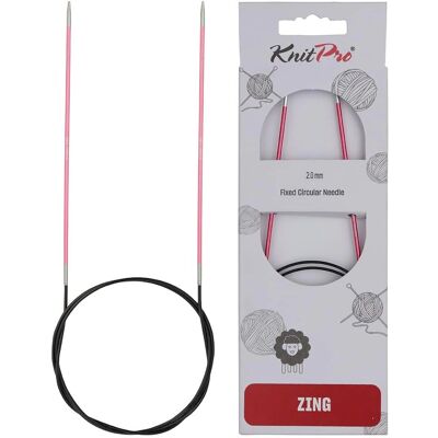KnitPro - Zing - 60 cm - 2,00 mm - Knitting needle KnitPro - Zing - 60 cm - 2,00 mm - Knitting needle