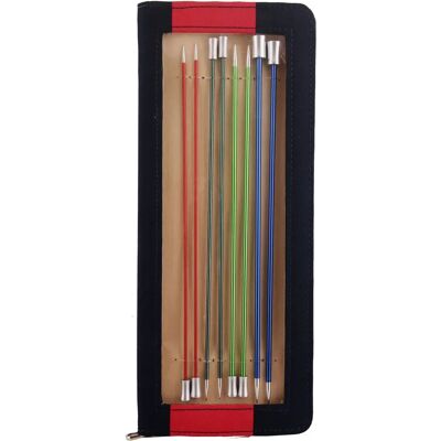 KnitPro K47405 Rött Metall 25cm Stickor - Stickor KnitPro K47405 Rött Metall 25cm Stickor - Stickor