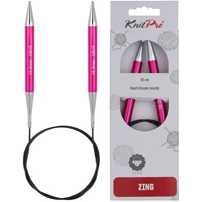 Aiguille à tricoter en aluminium KnitPro US15 Ruby - Aiguille à tricoter Aiguille à tricoter en aluminium KnitPro US15 Ruby - Aiguille à tricoter