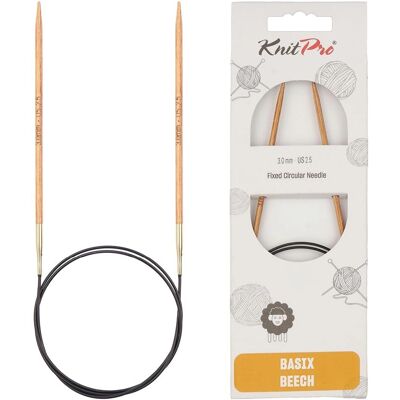 KnitPro K35400 Igła okrągła - Naturalne drewno brzozowe - 120cm x 3mm KnitPro K35400 Igła okrągła - Naturalne drewno brzozowe - 120cm x 3mm