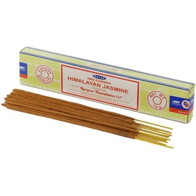 Satya Himalayan Jasmine Incense Sticks - Set of 12 Satya Himalayan Jasmine Incense Sticks - Set of 12