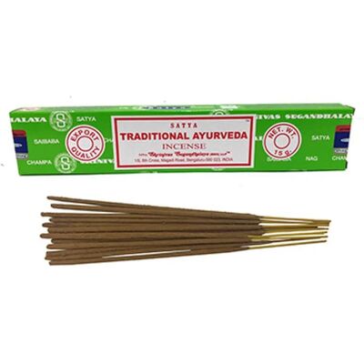 Satya Räucherstäbchen - Handgerollt Masala - 6/12er Pack - Traditionelle Ayurveda Satya Räucherstäbchen - Handgerollt Masala - 6/12er Pack - Traditionelle Ayurveda