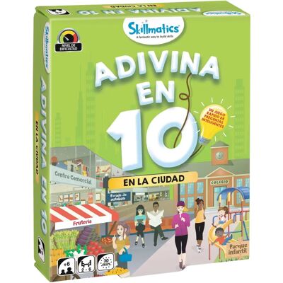 Ludilo Jeu de Devinettes - Ville - Jeu de Cartes Éducatif pour Enfants - Publicité Ludilo Jeu de Devinettes - Ville - Jeu de Cartes Éducatif pour Enfants - Publicité